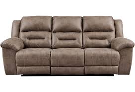 Stoneland Fossil Reclining Sofa and Loveseat 39905