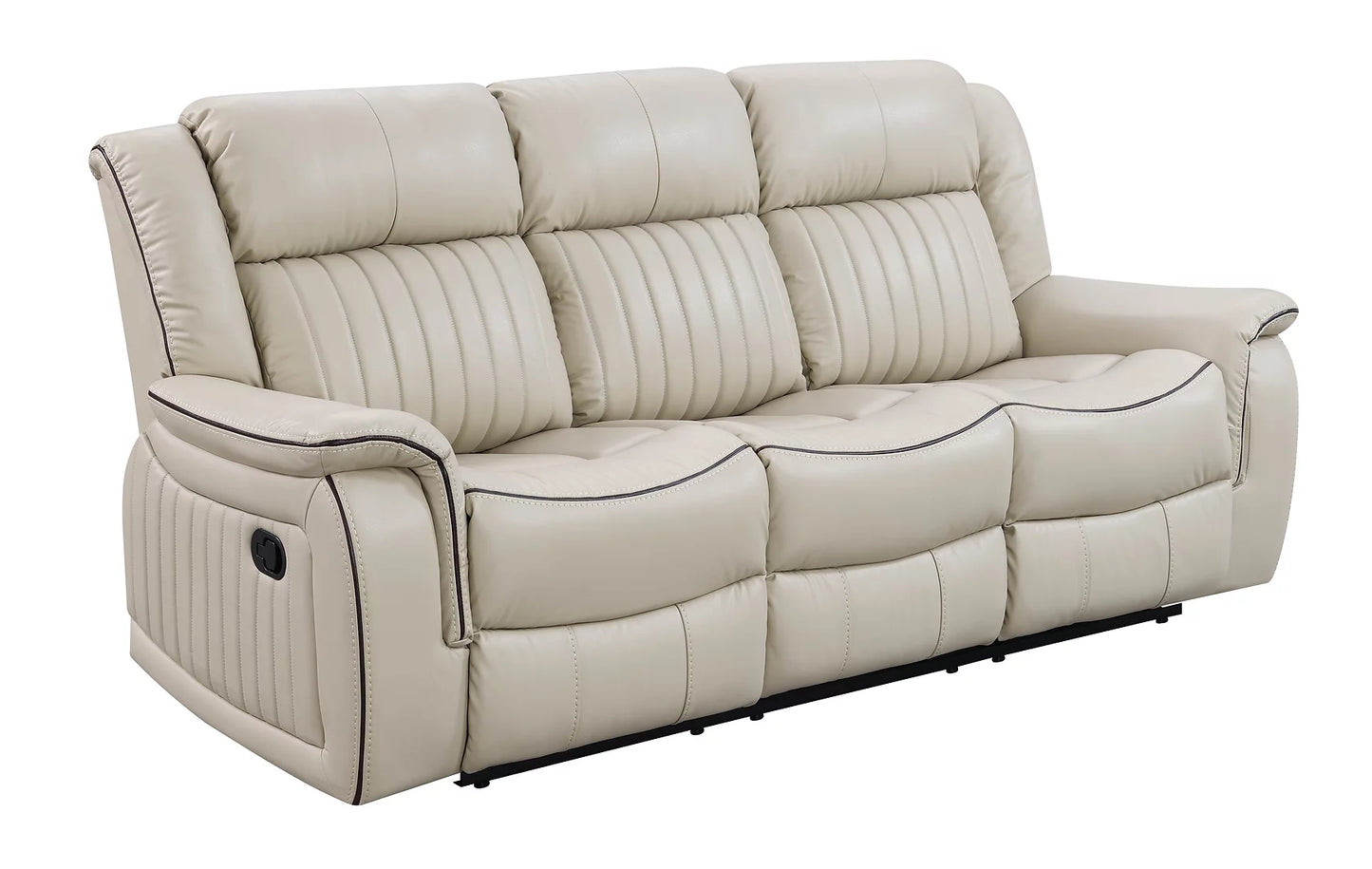 Lavon Cream 3pc Reclining Set S9381