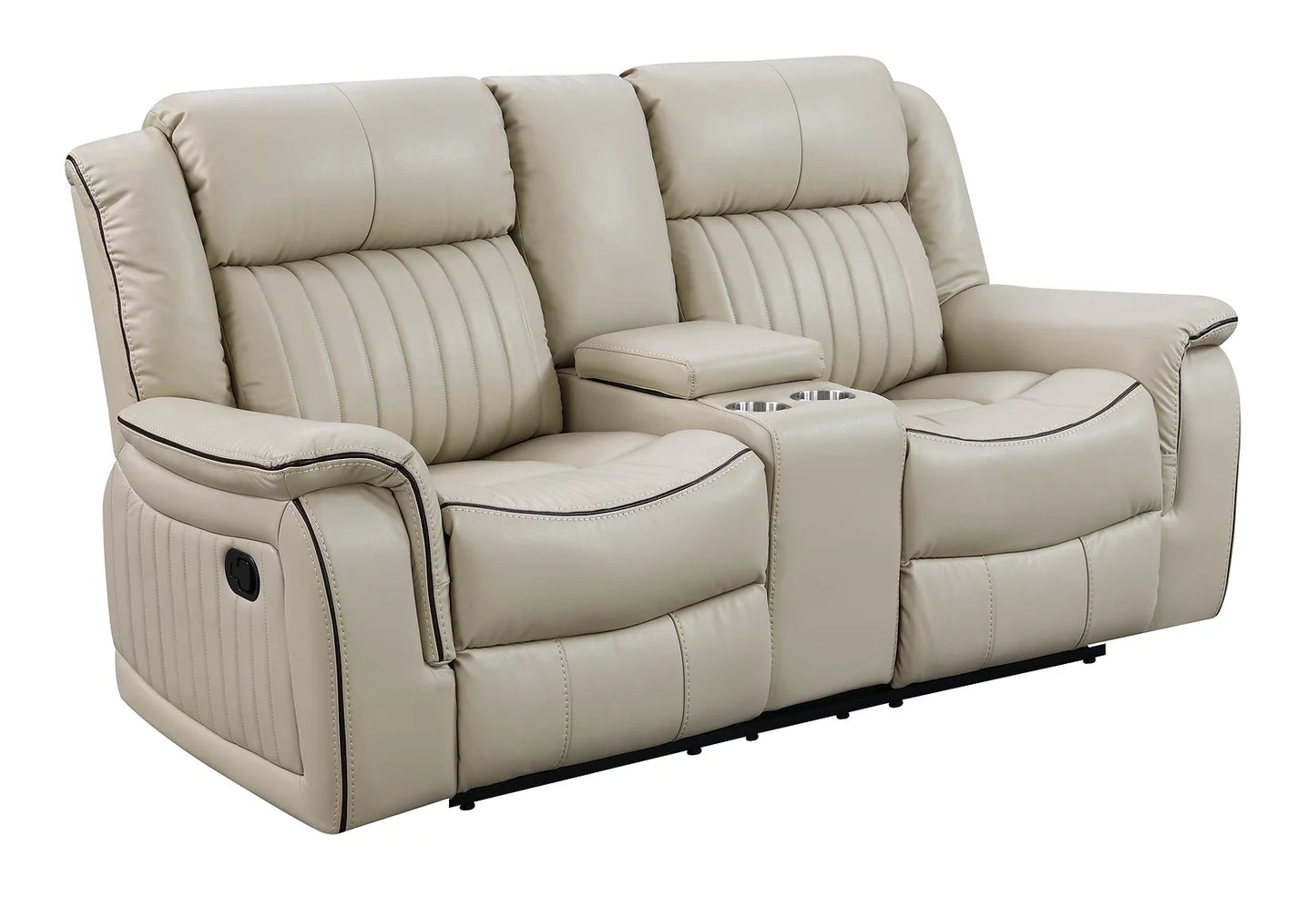 Lavon Cream 3pc Reclining Set S9381