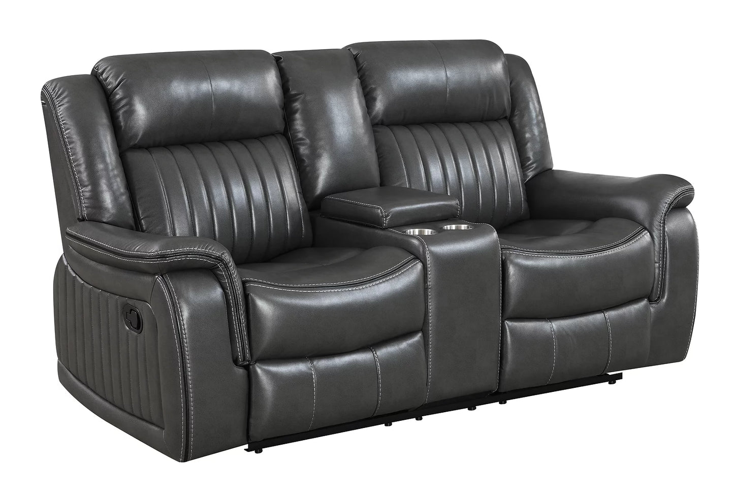 Lavon Grey 3pc Reclining Set S9381