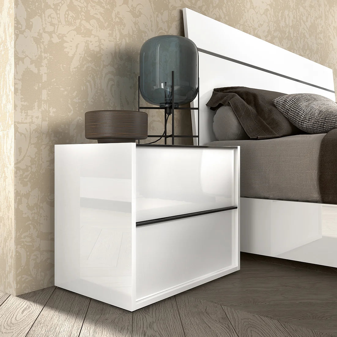 Luna Collection Italian Bedroom Set