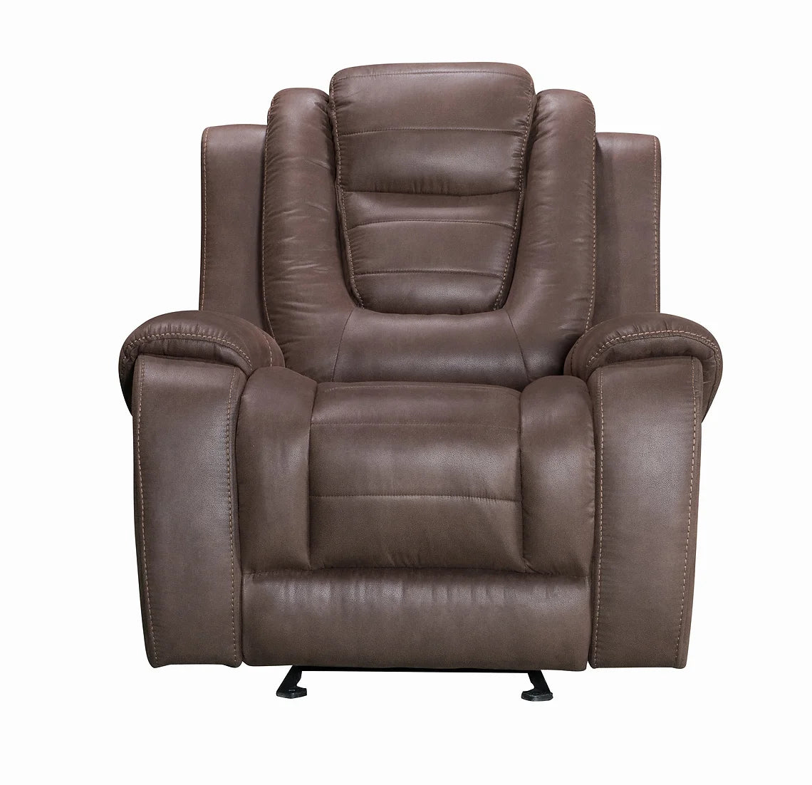 Galaxy Brown Fabric 3pc Reclining  Set S9009