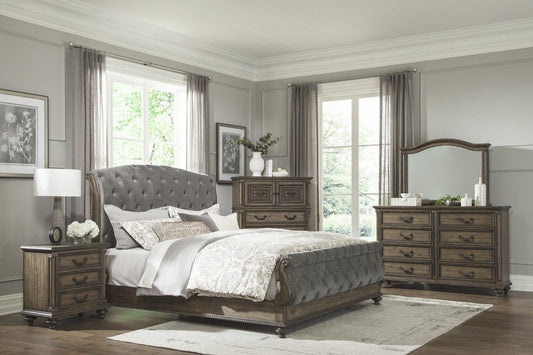 Rachelle Weathered Pecan Bedroom Set

1693