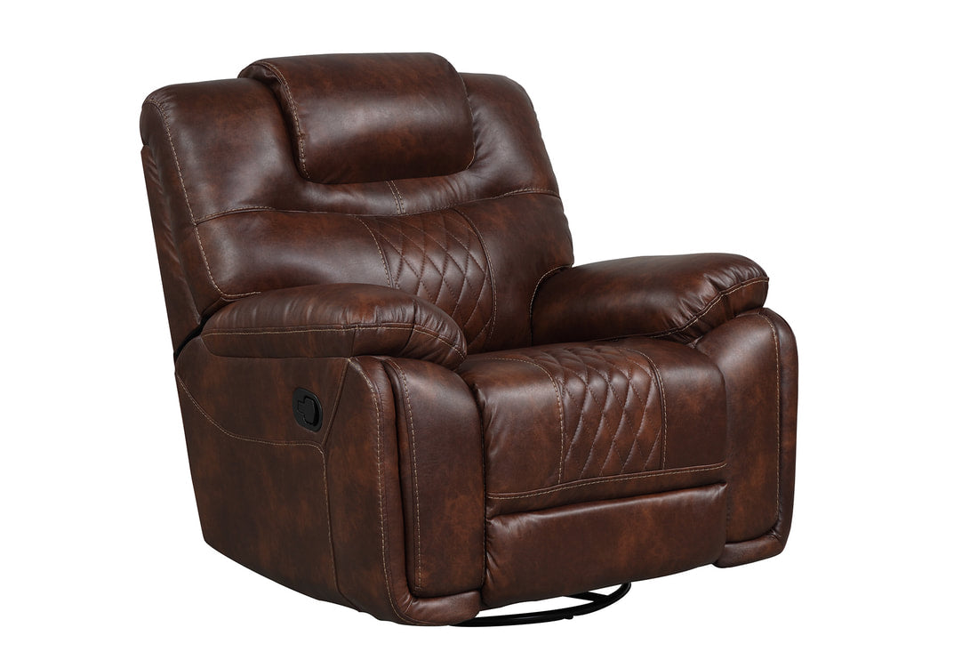 Galveston OVERSIZED  Brown 3pc Reclining Set