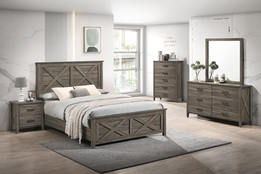 Oscar Grey Bedroom Set HH2200