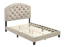 GABY TWIN PLATFORM BED GOLD 5269