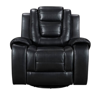 Jordan2018 Black 3pc Reclining Living Room Set