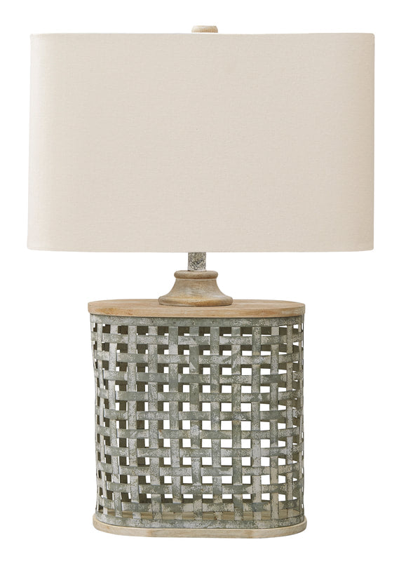 Deondra Gray Table Lamp   L208234