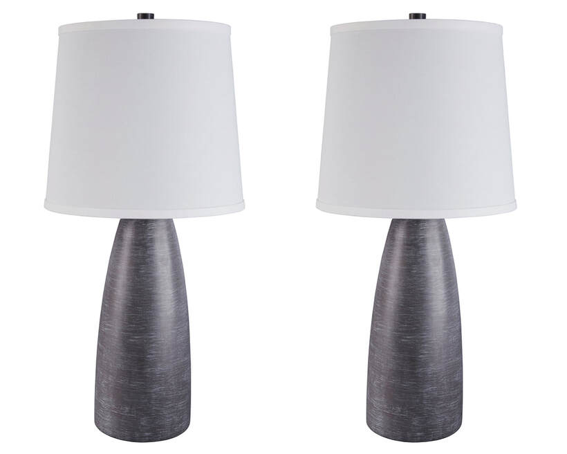 Shavontae Gray Table Lamp (2/PC Set) L243004