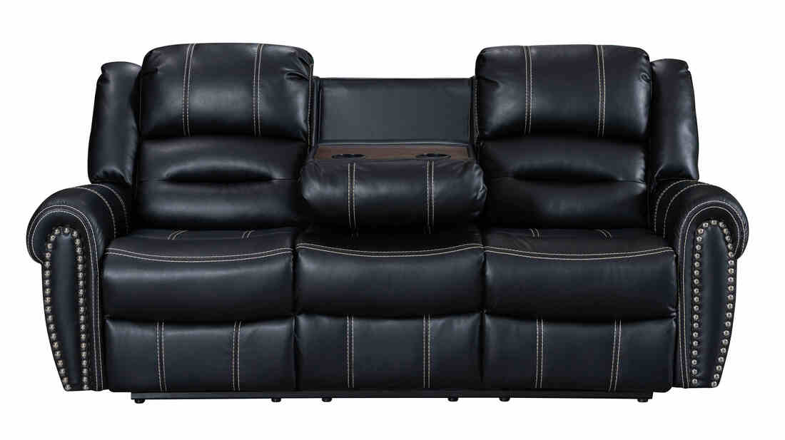 Lexington2023 Black 3pc Reclining  Set