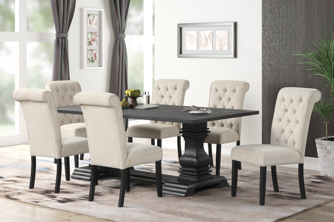 Magnolia Black Dining Room Set