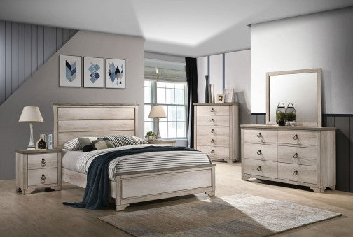 Patterson Driftwood Youth Panel Bedroom Set | B3050