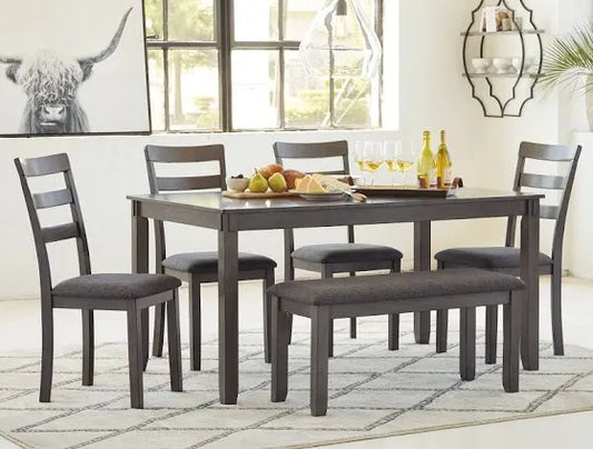 Bridson 6pc Dining Set D383-325