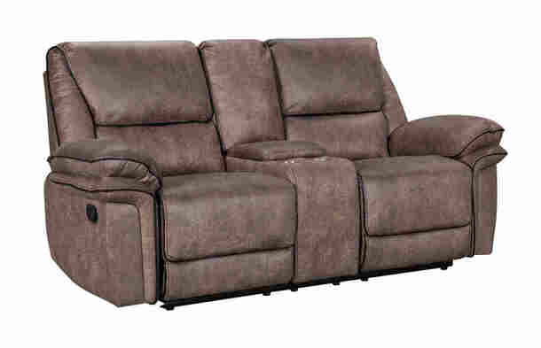 Victoria Brown 3pc Reclining Living Room Set