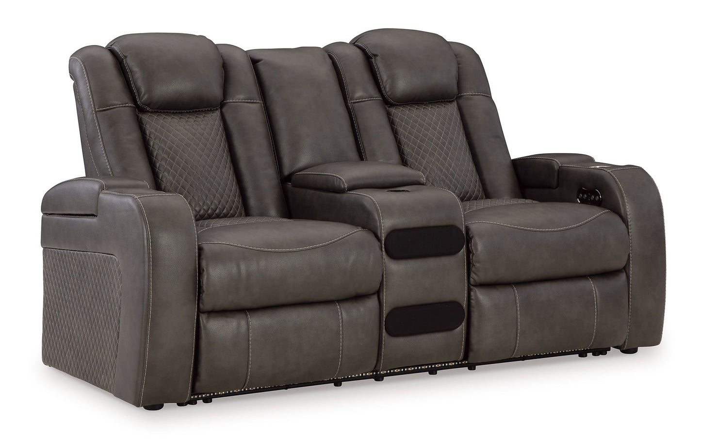 Fyne-Dyme Shadow POWER/LED Reclining Sofa & Loveseat 36602