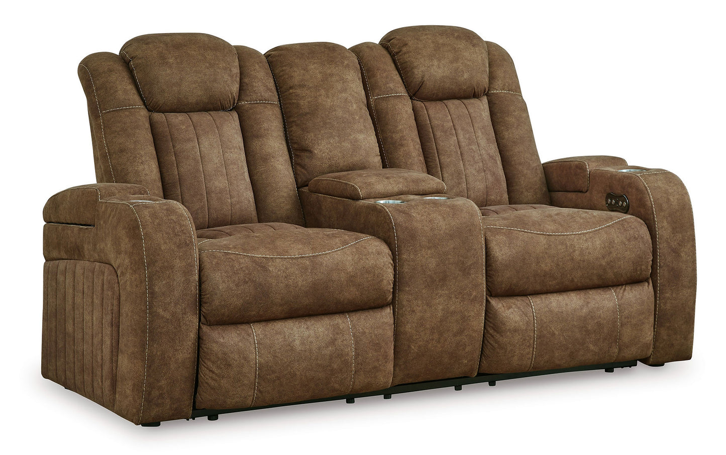 Wolfridge Brindle POWER Sofa and Loveseat 60703