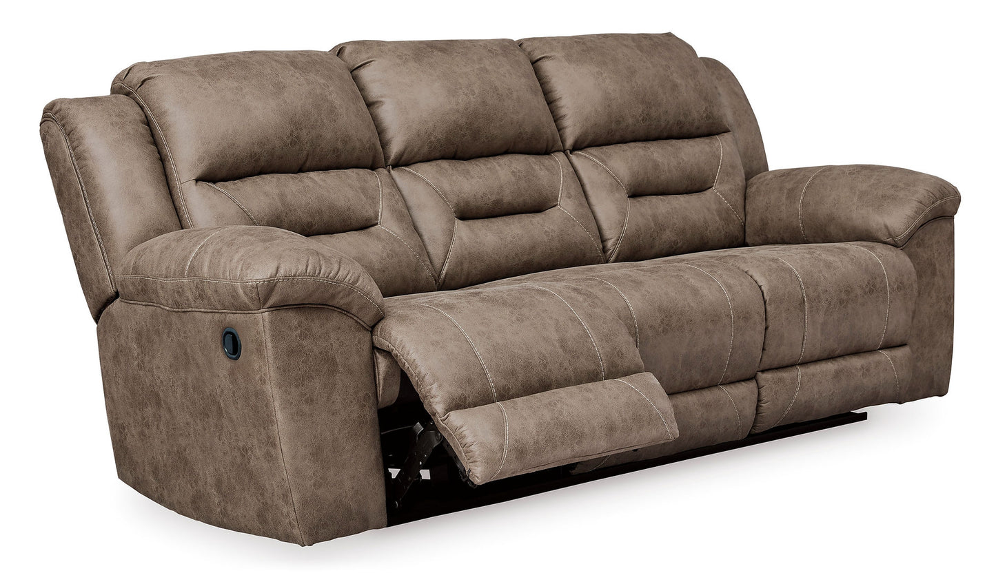 Stoneland Fossil Reclining Sofa and Loveseat 39905