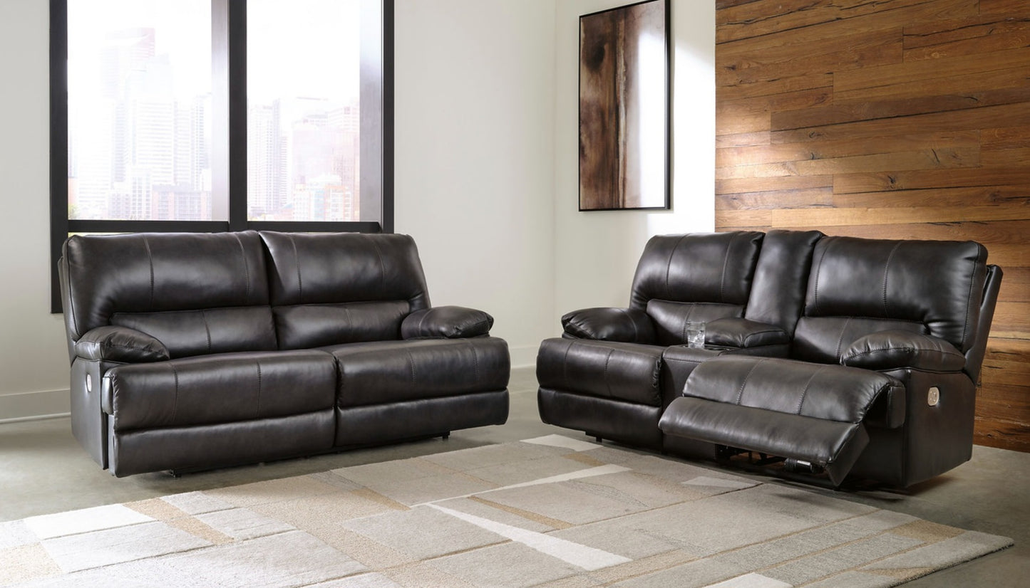 Mountainous POWER Reclining Sofa and Loveseat U65801