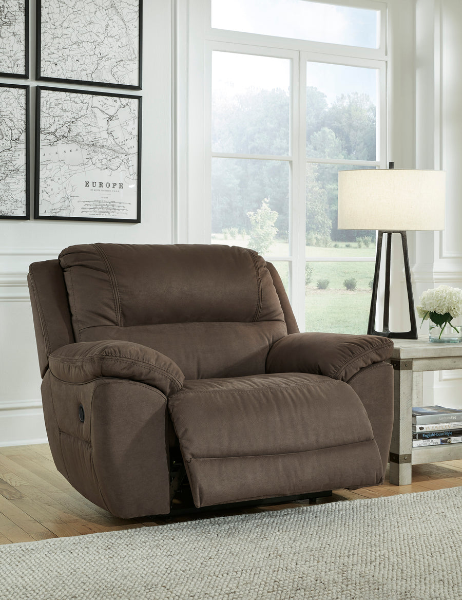 Next-Gen Gaucho Espresso Reclining Sofa and Loveseat 54204