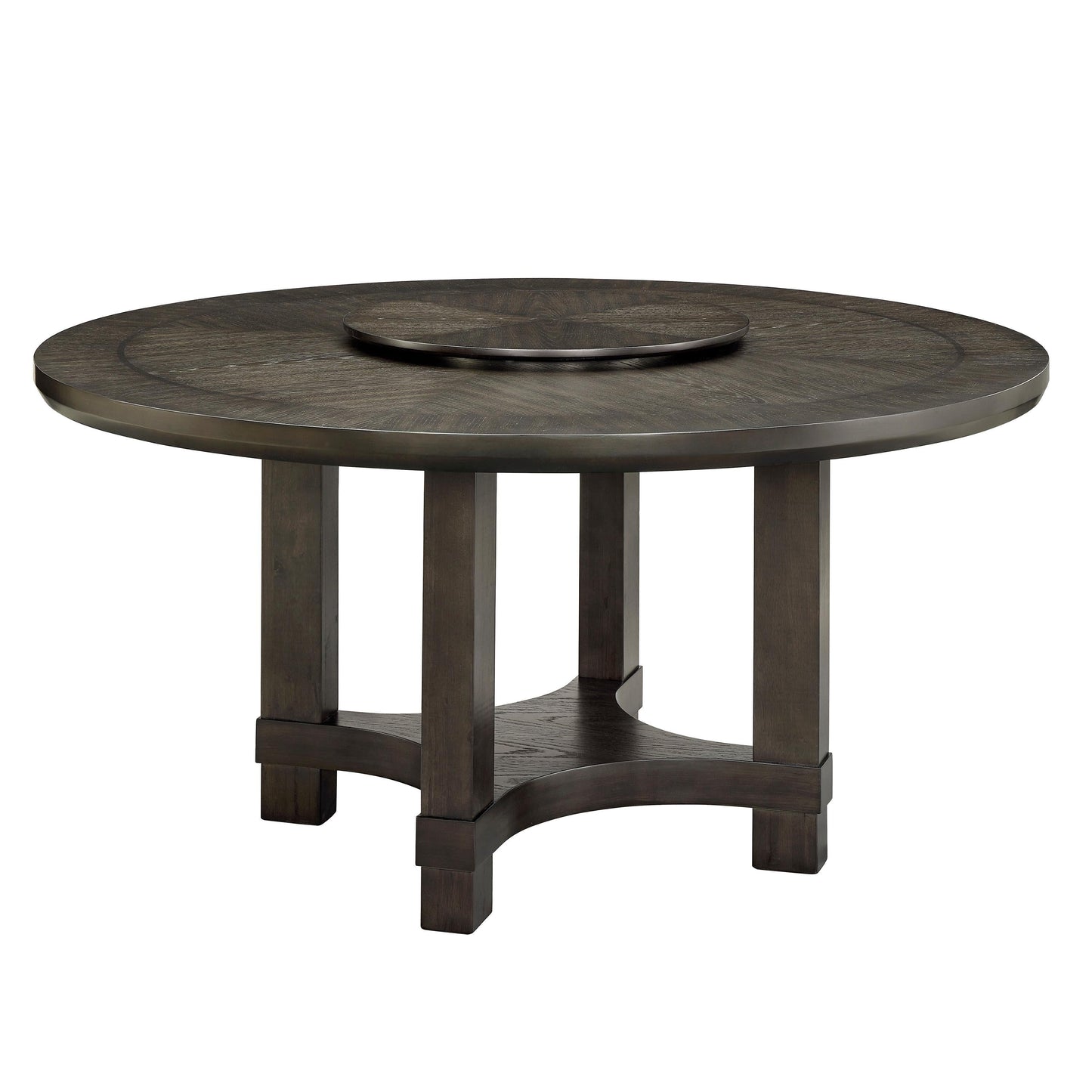 Jeffries Brown Round Dining Set 2070