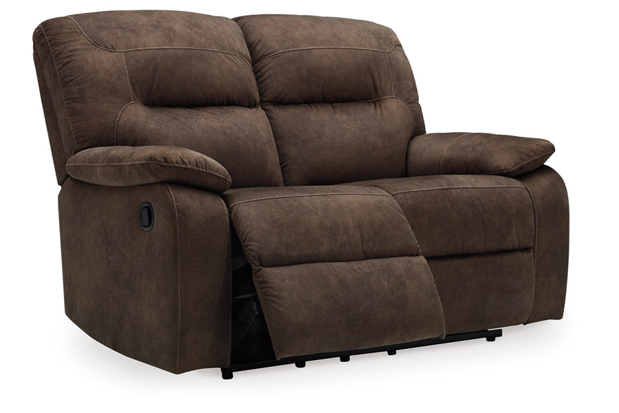 Bolzano Coffee Reclining Sofa and Loveseat 93802