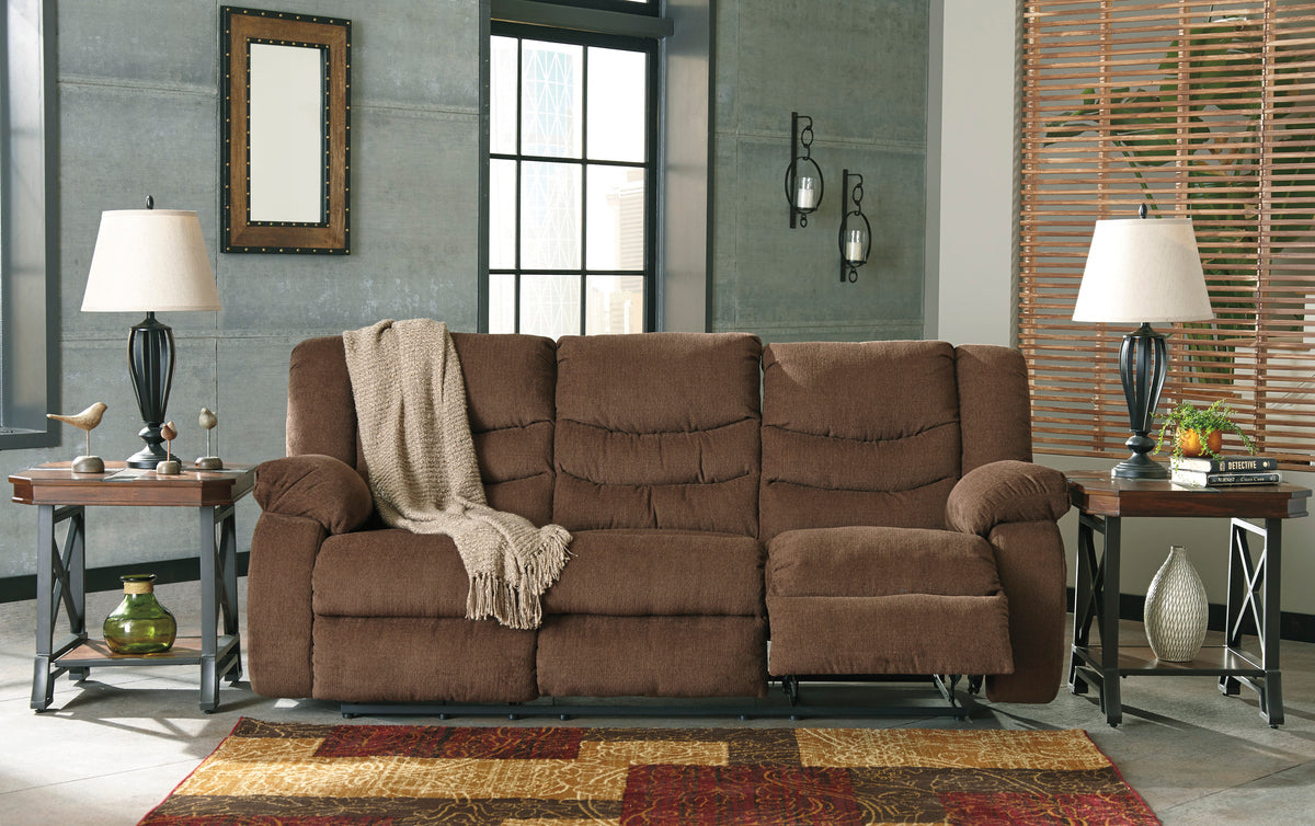 Tulen Chocolate Sofa and Loveseat 98604