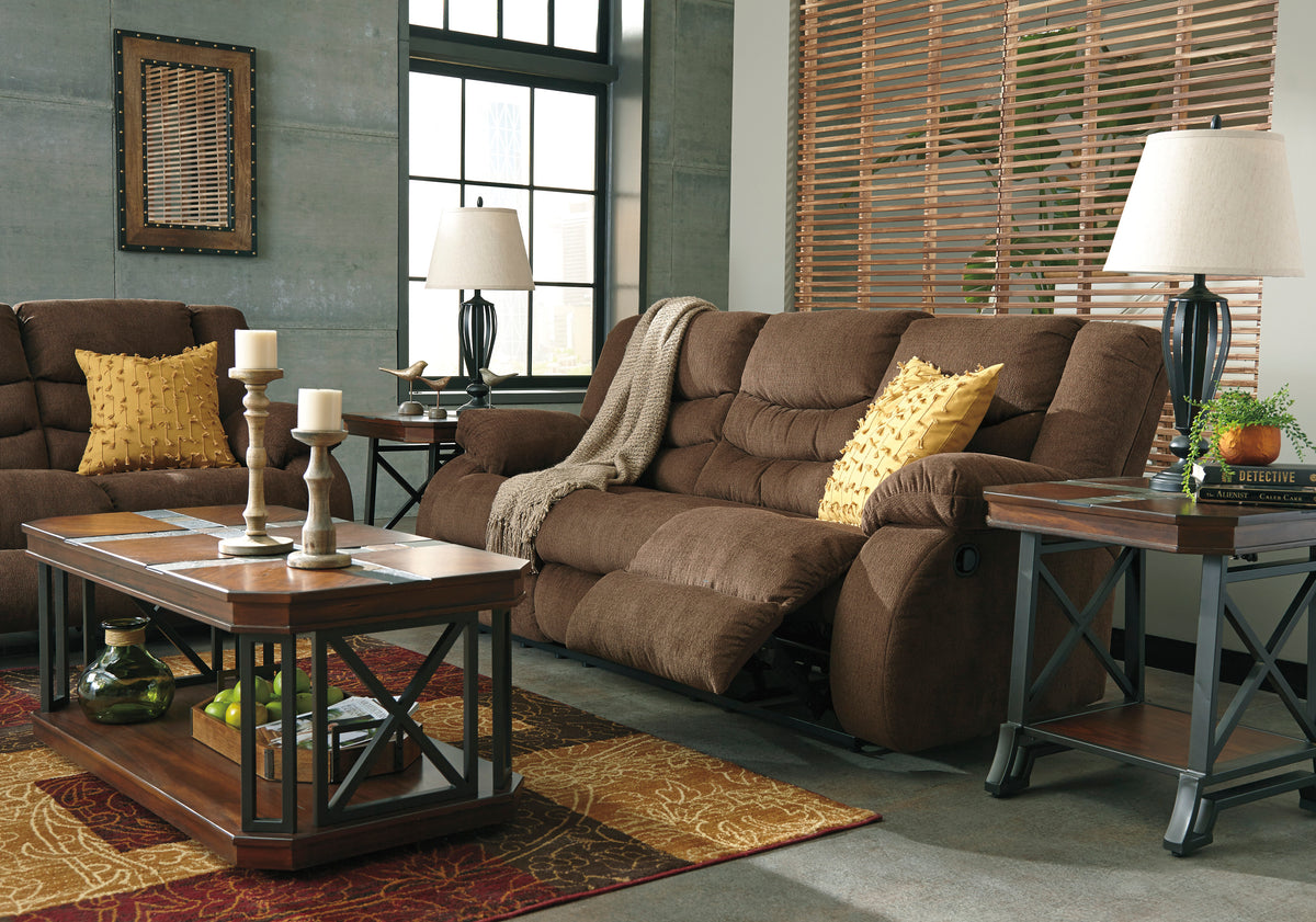 Tulen Chocolate Sofa and Loveseat 98604