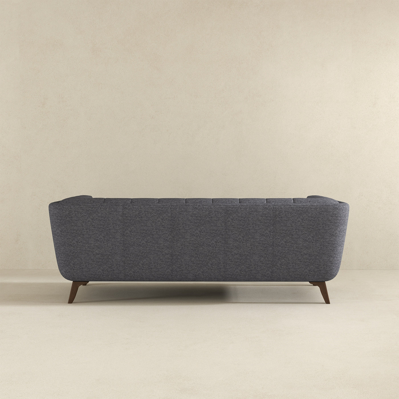 Addison 86" Dark Grey Linen Modern Sofa