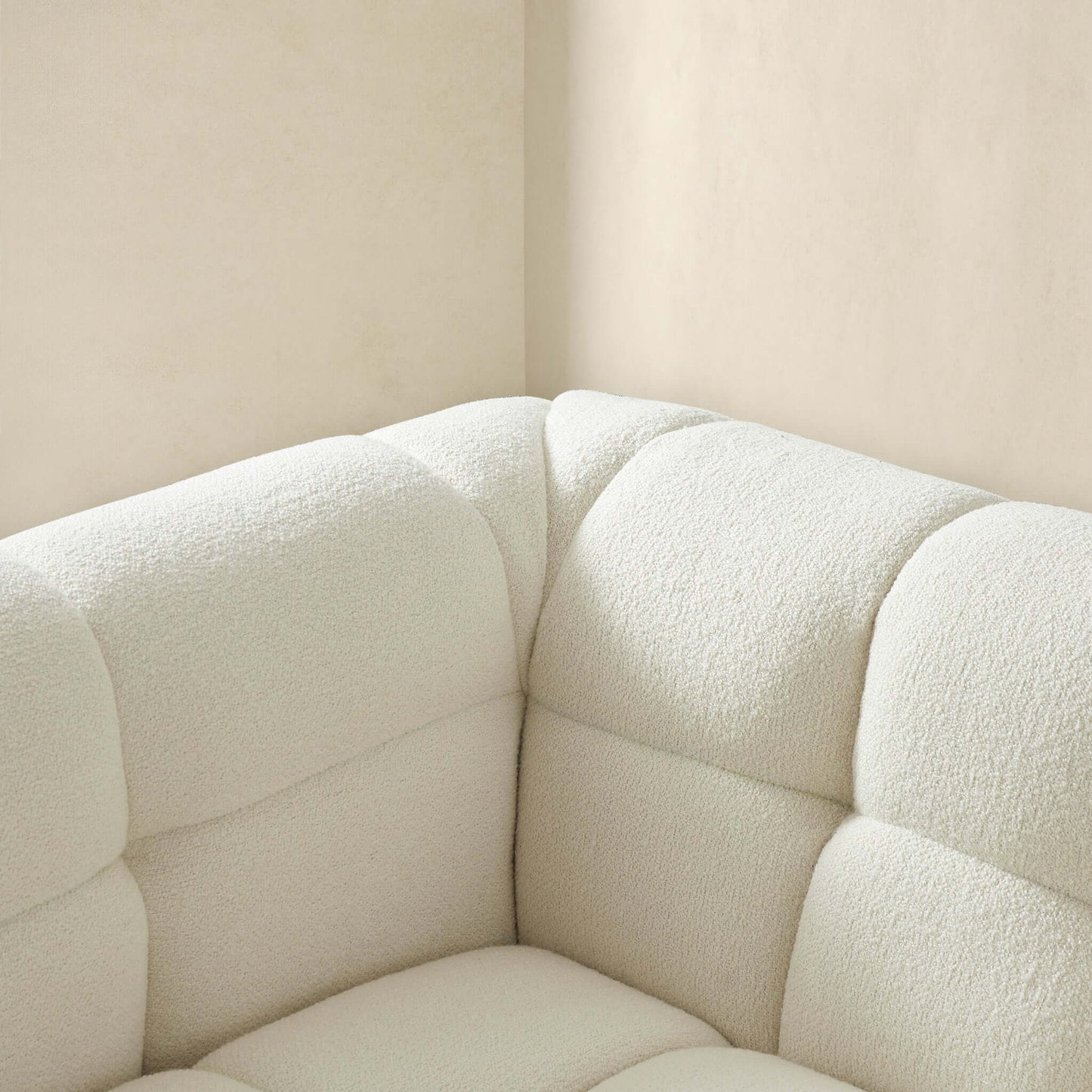 Morrison 90" Sofa (Cream Boucle)