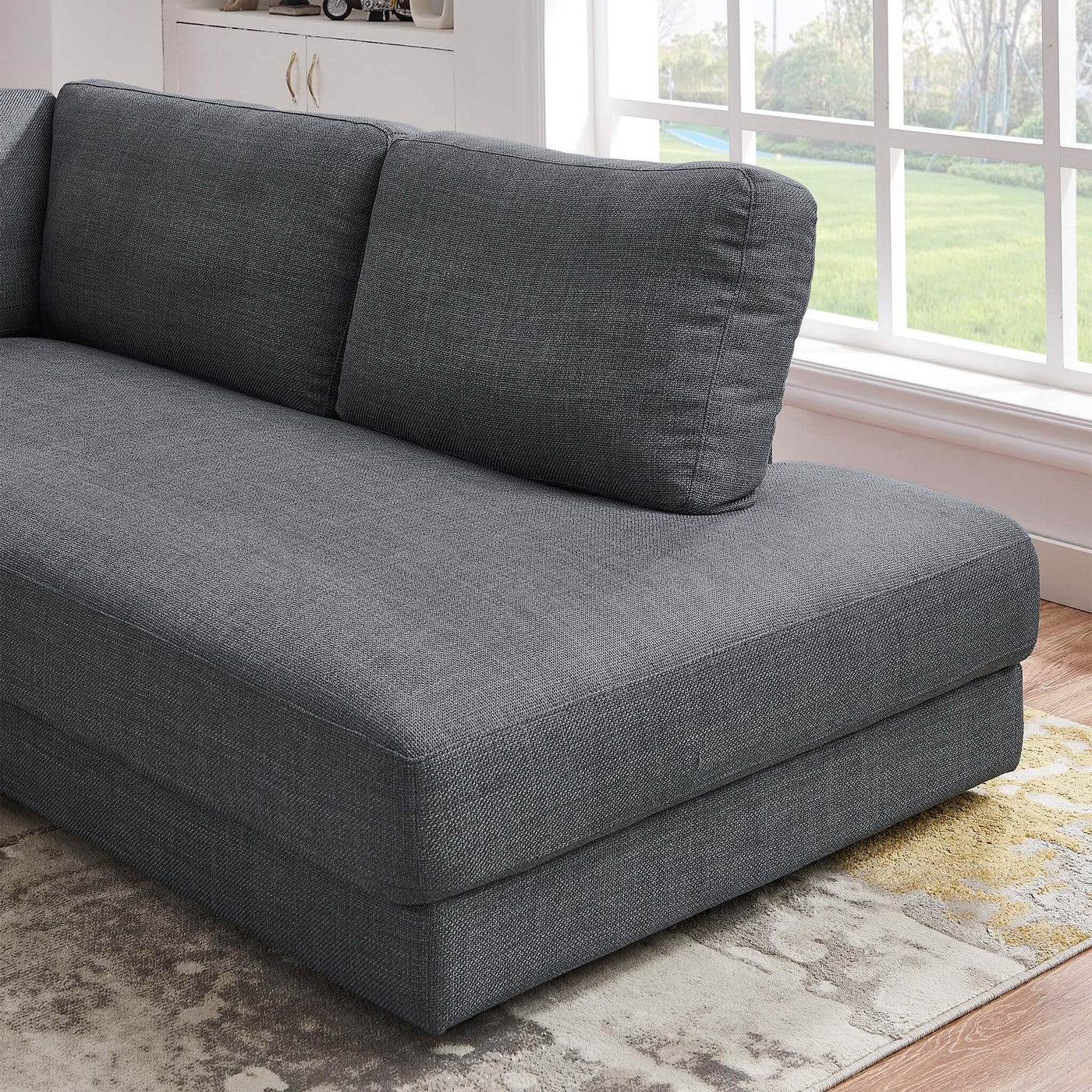 Glander 108" Cozy Sectional Sofa Left Facing