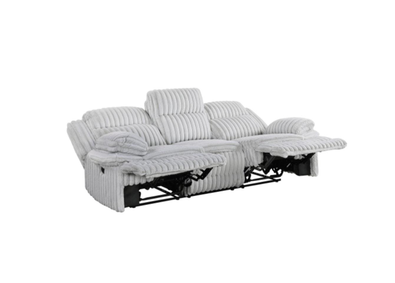 Goodland Gray Reclining Sofa and Loveseat 9577