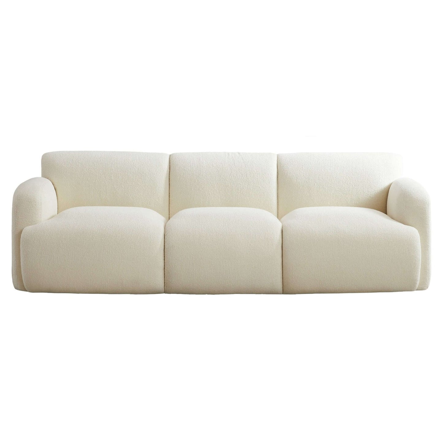 Simone 90" Sofa (Cream Boucle)