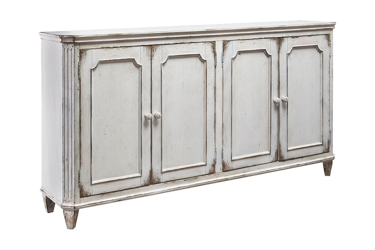 Mirimyn Antique White Accent Cabinet T505-560