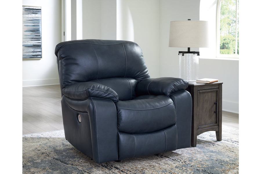 Leesworth Ocean Power Reclining Sofa and Loveseat U43809