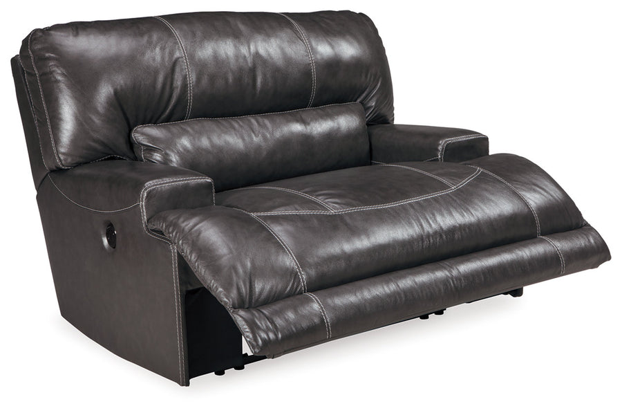 McCaskill Gray POWER Reclining Sofa and Loveseat U60900