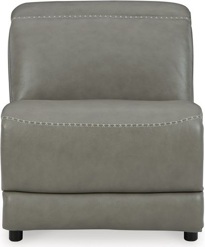 Correze Gray Power Reclining Sofa and Loveseat