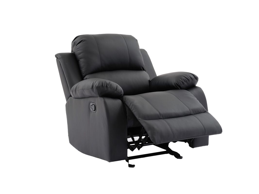 Daytona Black LED 3pc Reclining Set