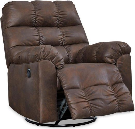 Derwin Nut Reclining Sofa and Loveseat 28401