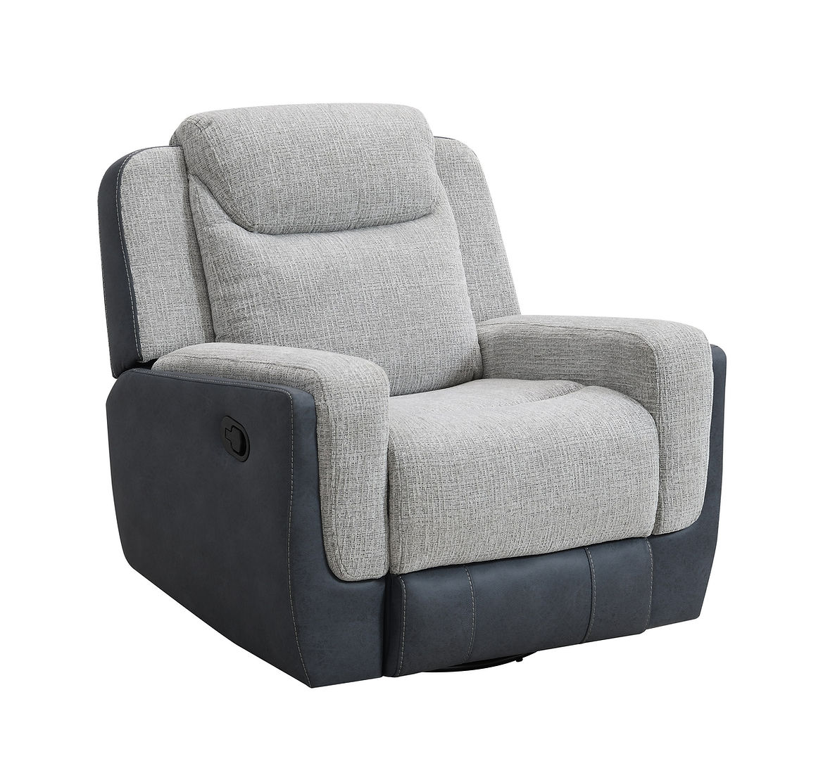 Wilbert Grey Fabric 3pc Reclining Set S9870