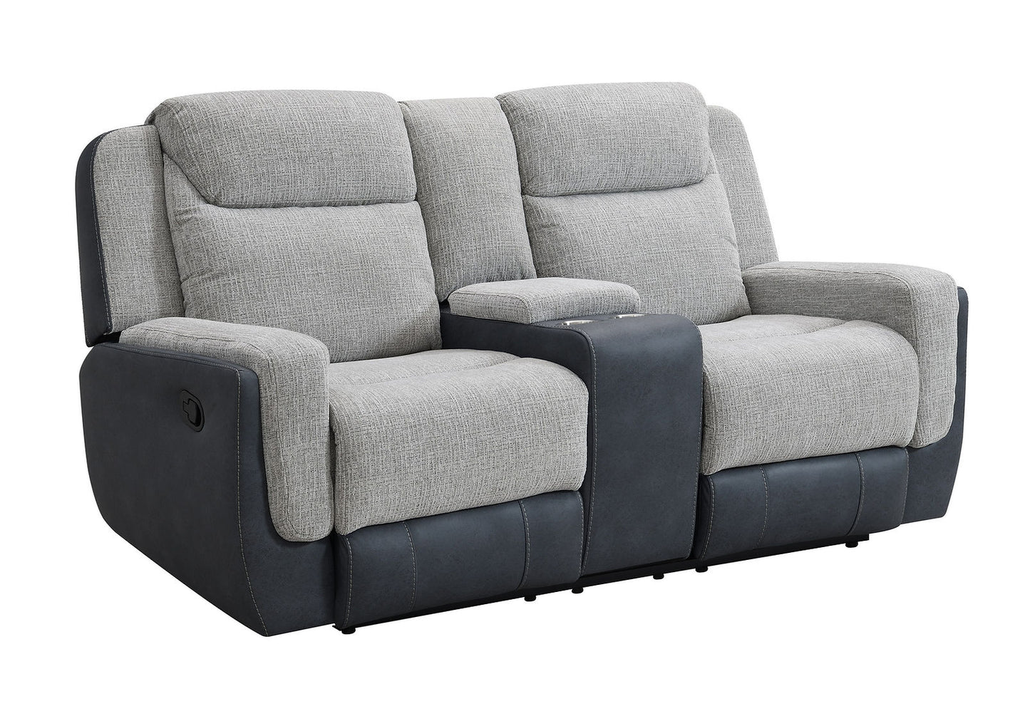 Wilbert Grey Fabric 3pc Reclining Set S9870