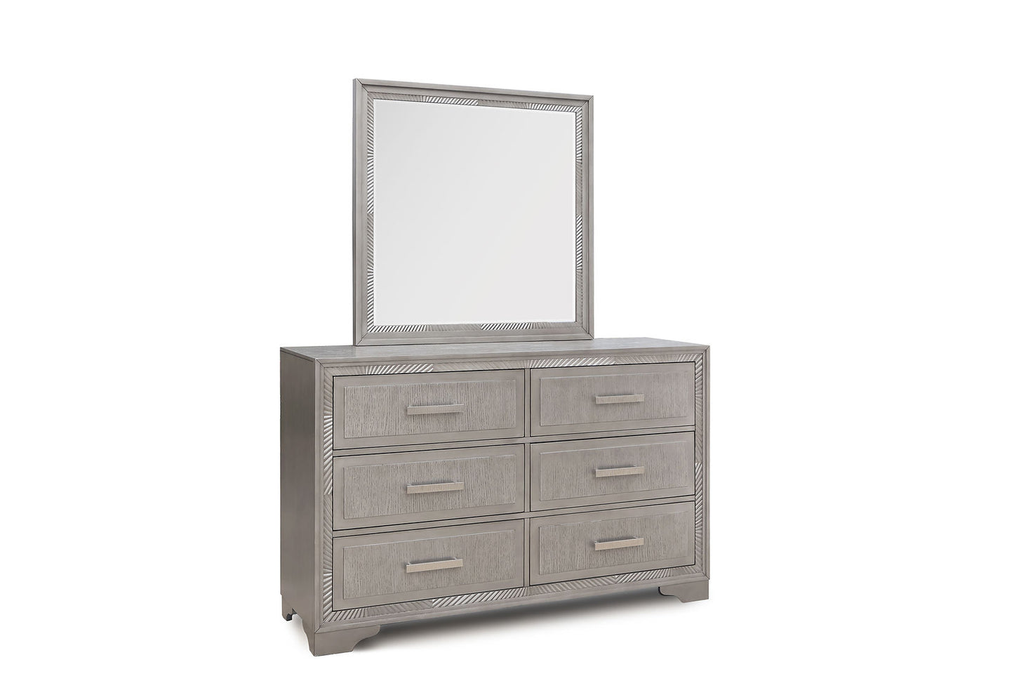 Miramar Grey Panel Bedroom Set B5950