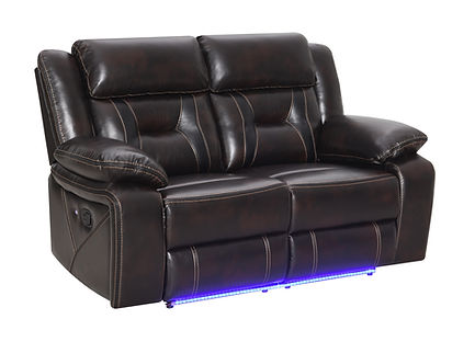 Concord Dark Brown 3pc Reclining Set S8098