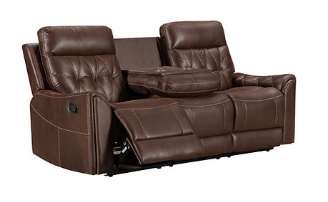 Rita Brown 3pc Reclining Set S6500