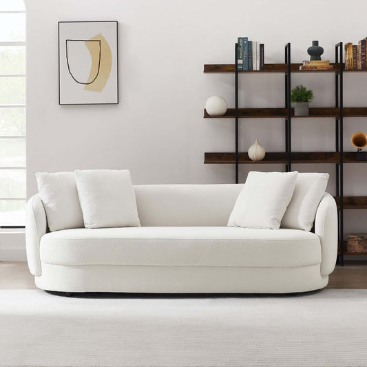 Dylan Modern French Cream Boucle Sofa