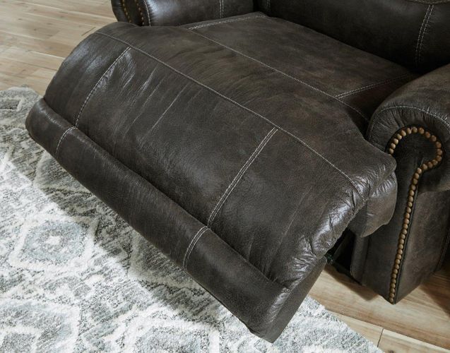 Grearview Charcoal POWER Reclining Sofa and Loveseat 65005