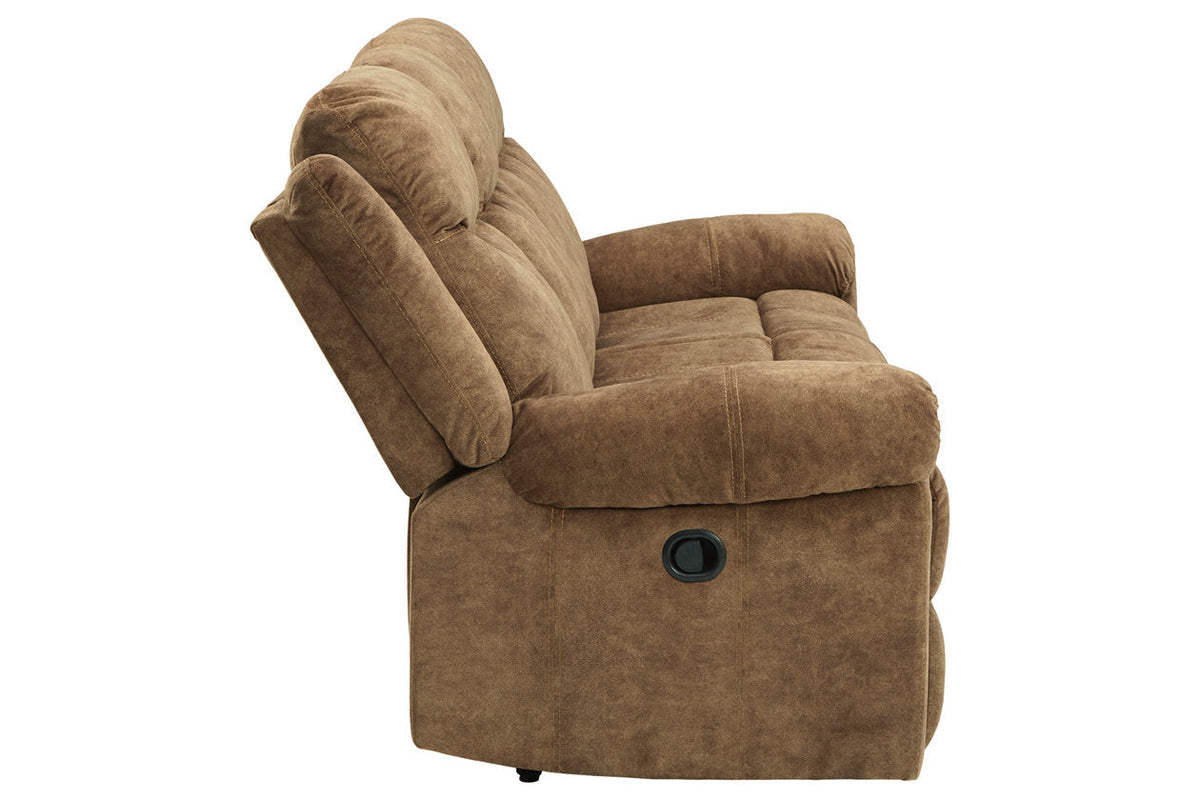 Huddle-Up Nutmeg Reclining Sofa and Loveseat 82304