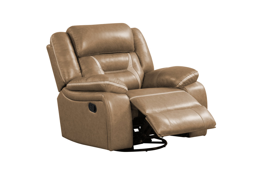 Luka20 Light Brown OVERSIZED 3PC Reclining Set