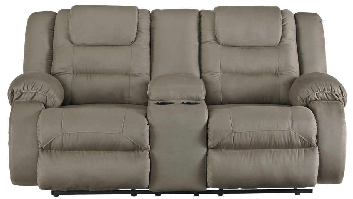 Mc Cade Cobblestone Reclining Sofa and Loveseat 10104