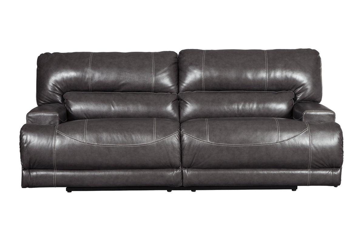 McCaskill Gray POWER Reclining Sofa and Loveseat U60900