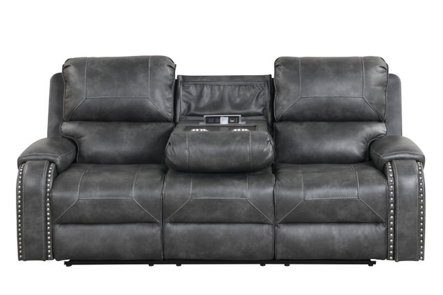 Titan Charcoal OVERSIZED 3pc Reclining Set 2003